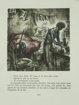 Le Coeur Pur. La Fille pauvre. Illustrations de André Collot.. VAN DER MEERSCH MAXENCE