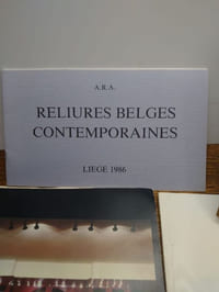 Reliures belges. Ensemble de 7 plaquettes. 
