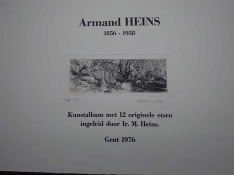 Armand Heins. 1856 - 1938. . Armand HEINS. Marcel HEINS.
