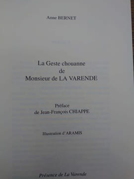 La geste chouanne de Monsieur de La Varende. Préface de Jean-François Chiappe. Illustrations d'Aramis. . ANNE BERNET. 