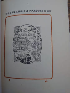 Le Troisième Livre des monogrammes, cachets, marques et ex-libris composés par George Auriol. 