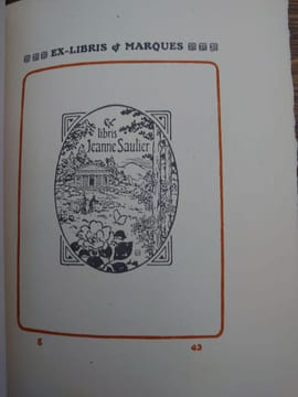 Le Troisième Livre des monogrammes, cachets, marques et ex-libris composés par George Auriol. . AURIOL George. 