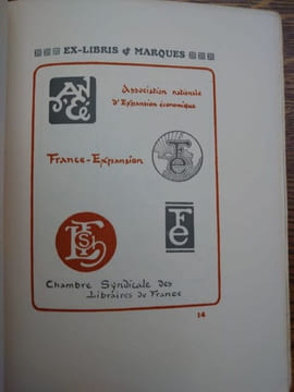 Le Troisième Livre des monogrammes, cachets, marques et ex-libris composés par George Auriol. . AURIOL George. 