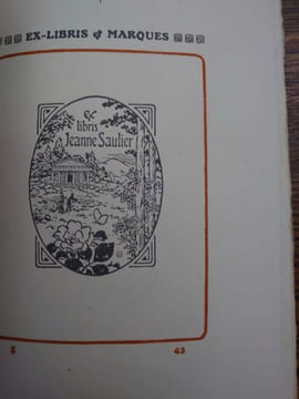 Le Troisième Livre des monogrammes, cachets, marques et ex-libris composés par George Auriol. . AURIOL George. 