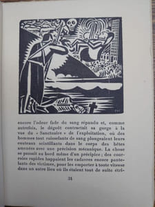 Le dernier homme. Version nouvelle. Avec une présentation par Stefan Zweig et 11 bois dessinés et gravés par Frans Masereel. Traduction libre par René Arcos et David Roget.
