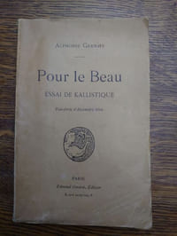 Pour le Beau. Essai de Kallistique. Eau-forte d'Alexandre Séon. 