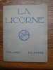 La Licorne. Volume I. Ier Cahier. . ENSOR, Jean de BOSSCHERE. 