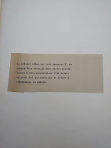 Eekman. Tirage hors commerce avec un dessin original.