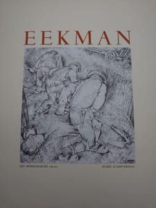 Eekman. Tirage hors commerce avec un dessin original.
