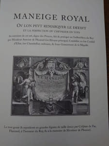 Le manège royal. Préface du Général Pierre Durand. 