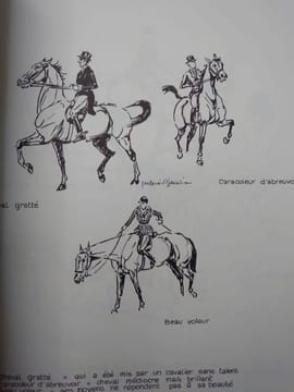 Ainsi parlent les cavaliers. 4 hors-texte en couleurs, 300 croquis. . BENOIST-GIRONIÈRE Yves.