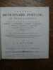 Nouveau DICTIONNAIRE PORTATIF, en trois langues. Allemand Italien et François. Rédigé d'après les dictionnaires d'Alberti, de Bottarelli, de Baretti, ...