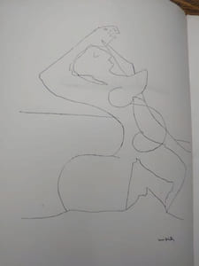 Malentendu. Un dessin de René Guiette.