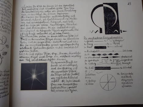 Tagebuch von [ ]. Beiträge zu einem Kontrapunkt der Bildenden Kunst. . ITTEN Johannes. 