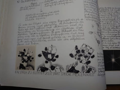 Tagebuch von [ ]. Beiträge zu einem Kontrapunkt der Bildenden Kunst. . ITTEN Johannes. 