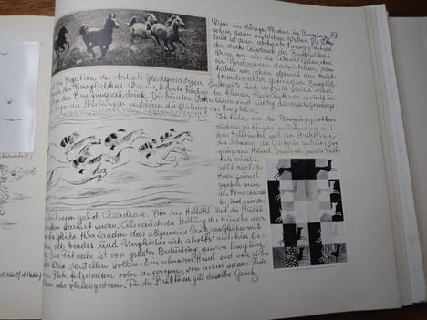 Tagebuch von [ ]. Beiträge zu einem Kontrapunkt der Bildenden Kunst. . ITTEN Johannes. 