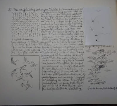 Tagebuch von [ ]. Beiträge zu einem Kontrapunkt der Bildenden Kunst. . ITTEN Johannes. 