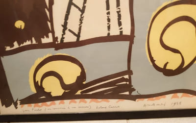 Roland Garros. Épreuve lithographie. 