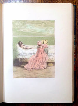 Fortunio. Réimpression textuelle de l'édition originale. Vingt-quatre lithographies en couleurs de A. Lunois.. GAUTIER Théophile.