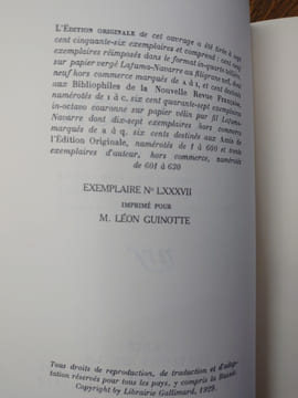 Ecuador. Journal de voyage. . MICHAUX Henri.