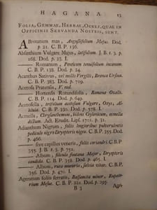 Pharmacopoea Hagana ex auctoritate magistratus poliatrorum opera instaurata et aucta. 