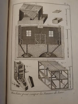 Recueil des planches du dictionnaire encyclopédique de l'art aratoire et du jardinage. . BENARD Robert, LACOMBE Jacques.
