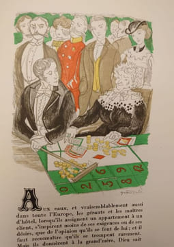 Le Joueur. Traduction de Sylvie Luneau. Illustrations de Grau Sala. . FEDOR DOSTOIEVSKI. 