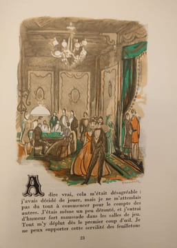 Le Joueur. Traduction de Sylvie Luneau. Illustrations de Grau Sala. . FEDOR DOSTOIEVSKI. 