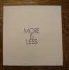 More is less. . RAOUL DE KEYSER, ROLAND JOORIS. 