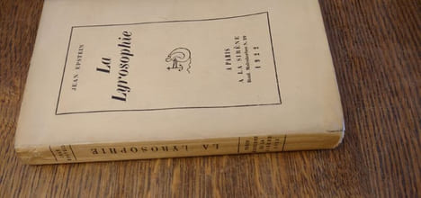 La Lyrosophie. . JEAN EPSTEIN.