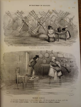Impressions lithographiques de voyage, suivi de Nouveaux voyages et nouvelles impressions lithographiques, phylosophiques et comiques. . TROTTMAN, ...