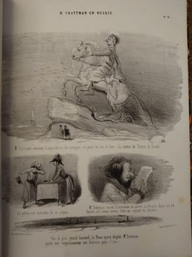 Impressions lithographiques de voyage, suivi de Nouveaux voyages et nouvelles impressions lithographiques, phylosophiques et comiques. . TROTTMAN, ...