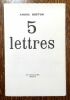 5 lettres..  BRETON André.