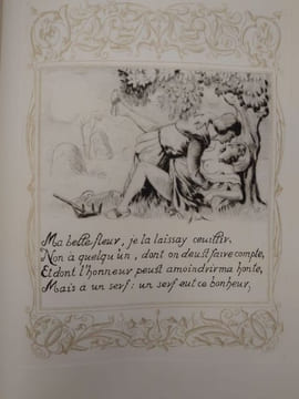 La Vieille Courtisane. Texte et illustrations gravés à l'eau forte par Léon Courbouleix. . JOACHIM DU BELLAY.