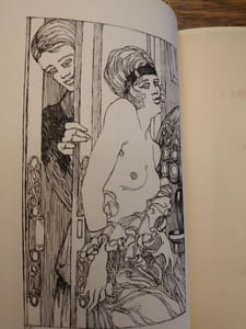 L'Amour en Visites. Nouvelle édition avec une préface de Louis Perceau. Un frontispice gravé et 22 bois originaux de R. Daout. 