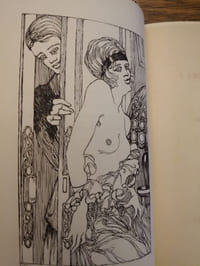 L'Amour en Visites. Nouvelle édition avec une préface de Louis Perceau. Un frontispice gravé et 22 bois originaux de R. Daout.