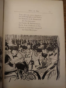 Dans le rue. Nouvelle édition. Poèmes et chansons choisis. Avec quelques souvenirs d'Aristide Bruant pour servie de préface. Dessins de Steinlen, Poulbot, Borgex. 