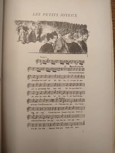 Dans le rue. Nouvelle édition. Poèmes et chansons choisis. Avec quelques souvenirs d'Aristide Bruant pour servie de préface. Dessins de Steinlen, Poulbot, Borgex. 