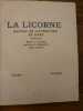 La Licorne. Cahier I et Cahier II-III. . ENSOR, Jean de BOSSCHERE. 