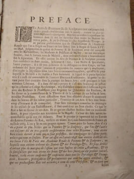 Proportions du corps humain. Extrait des Conférences de l'Académie Royale. 1683. . Testevin. Girard Audran.