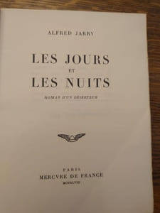 Les jours et les nuits. Roman d'un déserteur. 