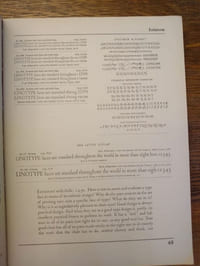 Linotype One-Line. Specimens Type Catalogue.