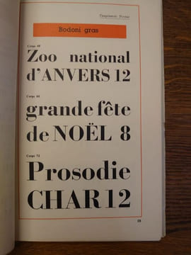 Imprimerie Puvrez. Catalogue des caractères. . undefined