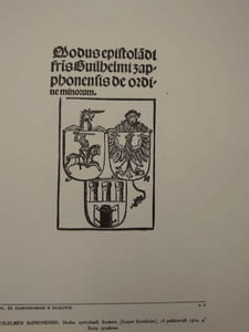 Signety polskich drukarzy ksiegarzy narladcow. Zbior podobizn i oryginalnych odbic. 3 volumes.  