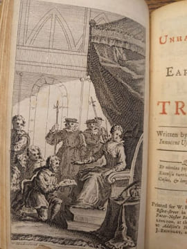 Recueil de quatre pièces de théâtre. Oroonoko, Venice Preserv'd, Orphan et The Unhappy Marriage. . APHRA BEHN. THOMAS OTWAY. JOHN BANKS.