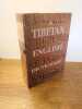 A Tibetan English Dictionary. With Sanskrit Synonyms. Revised and Edited. . SARAT CHANDRA DAS. 