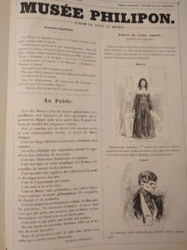 Musée ou Magasin comique de Philipon. . GRANDVILLE, DAUMIER, CHAM.