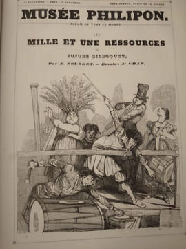 Musée ou Magasin comique de Philipon. . GRANDVILLE, DAUMIER, CHAM.