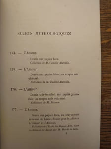 Exposition des oeuvres de Prud'hon au profit de sa fille. A l'École des Beaux-Arts du 4 mai au 4 juillet. 