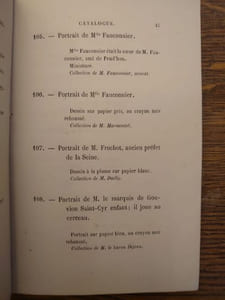 Exposition des oeuvres de Prud'hon au profit de sa fille. A l'École des Beaux-Arts du 4 mai au 4 juillet. 